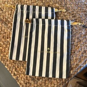 Bundle of 2 Like New Lela Sadoughi branded bags.